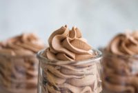 Pillowy 3-Ingredient Whipped Chocolate Frosting