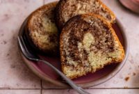 Effortless Marble Bundt Cake from a Single Batter