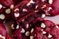Effortless Red Velvet Cake Mix Cookies