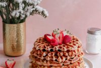 My Own Crispy Strawberry Waffle