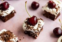 Simple Fudgy Black Forest Brownies