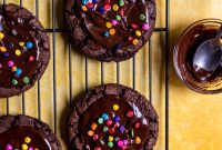 Quick Fudgy Cosmic Brownie Cookies