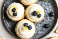 Bright & Zesty Lemon Blueberry Cupcakes