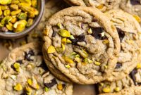 Speedy Pistachio Chocolate Chip Delights