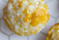 Pillowy Lemon Curd Muffins