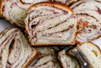 Raspberry Cheesecake Swirl Babka