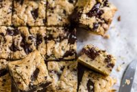 Irresistible Gooey One Bowl Blondie Cookies