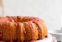 Luscious Strawberry Bundt Cake