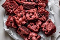 Simply Decadent Red Velvet Brownies