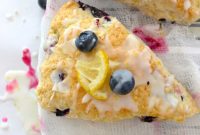 Effortless Blueberry Lemon Scones