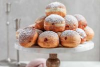 Pillowy Hanukkah Jelly Donuts