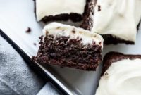 Tangy Cream Cheese Fudgy Brownies