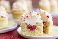 Decadent Strawberry Burst Cupcakes