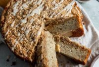 Velvet Banana Coffee Cake