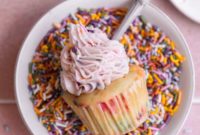 Colorful Confetti Cloud Cupcakes