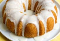 Whip Up an Easy 3 Minute Lemon Glaze for Bundt Cakes