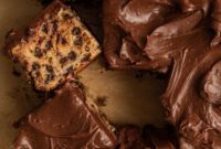 Decadent Banana Chocolate Chip Cake