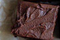 Indulgent Plant-Based Frosted Brownies