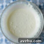 Irresistible White Chocolate Blondies 4 Eggs and sugar whipped in a medium bowl.