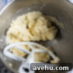 Zesty Citrus Bundt Bliss 3 Creamed butter and sugar in a mixing bowl.