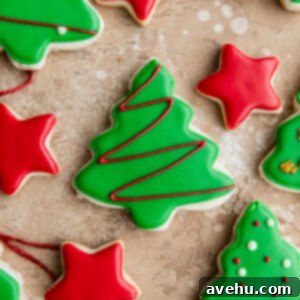 Quick Royal Icing Without Meringue Powder 13 A cookie decorated in a christmas theme with royal icing.