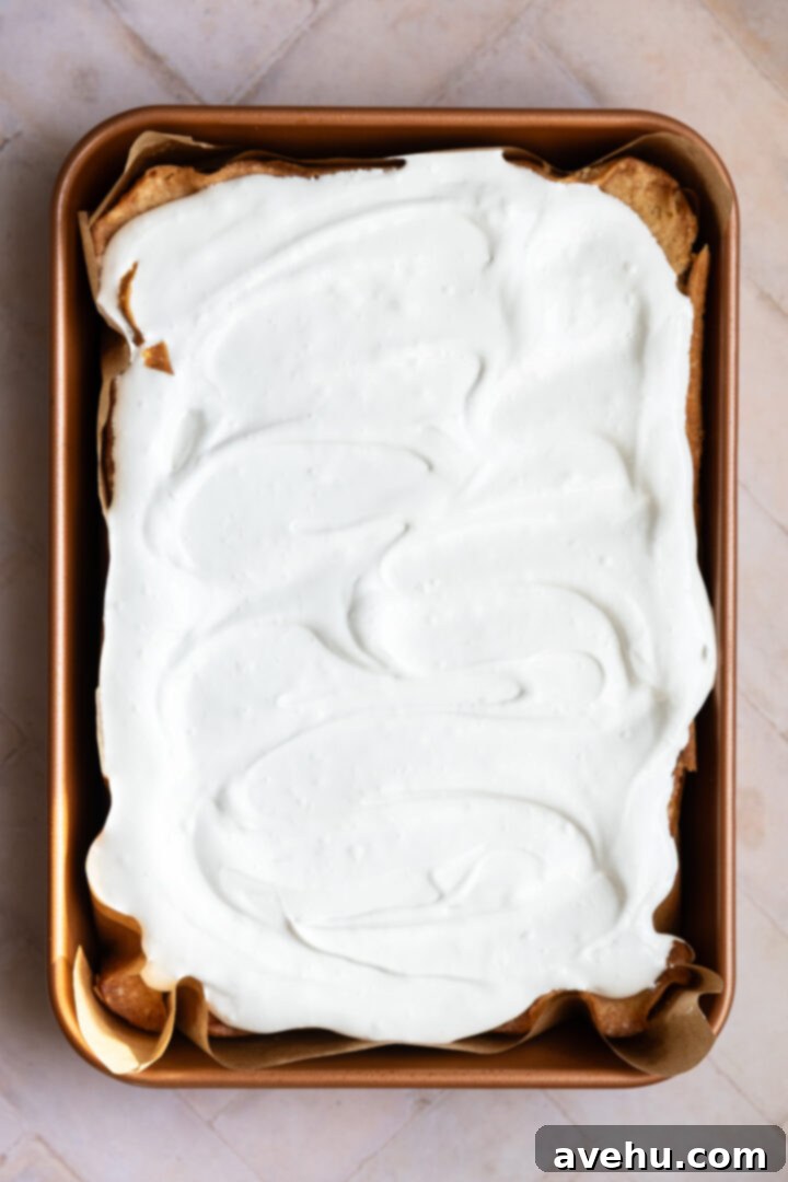 The Ultimate Vanilla Sheet Cake 2 Vanilla sheet cake with white frosting.