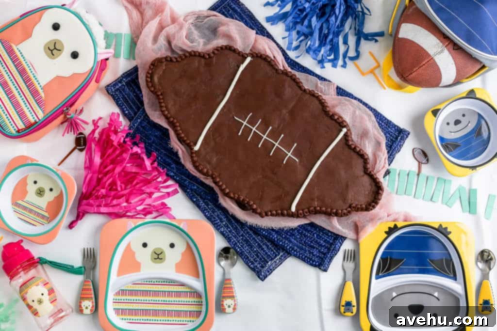 Game Day Pull Apart Football Cupcakes 2 A DIY pull apart cupcake cake in the shape of a football, perfect for game day celebrations.