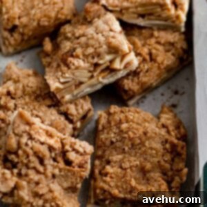 Generous 9x13 Apple Pie Bars 10 Apple pie bars stacked on each other