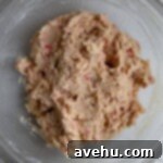 Decadent Strawberry Chewies 6 strawberry cookie dough in a glass bowl